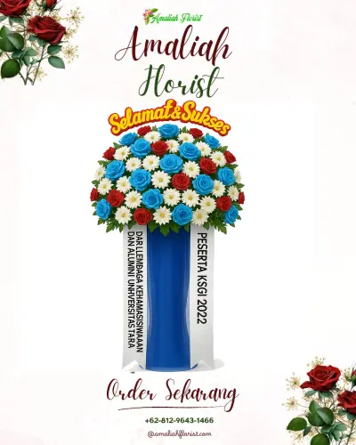Standing Flower di Pondok Jagung Timur